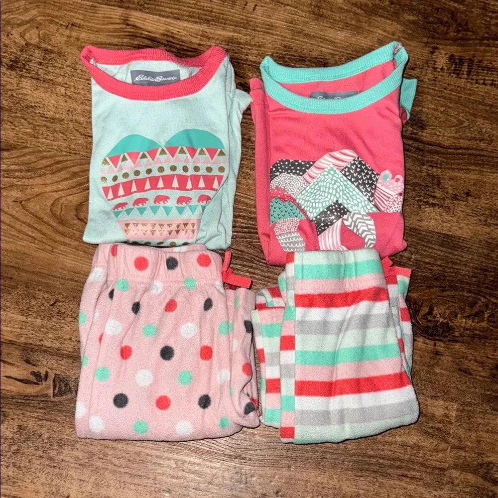 Eddie Bauer Kids Pajamas - Pink and Mint